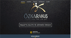 Desktop Screenshot of ozkarakusinsaat.com.tr